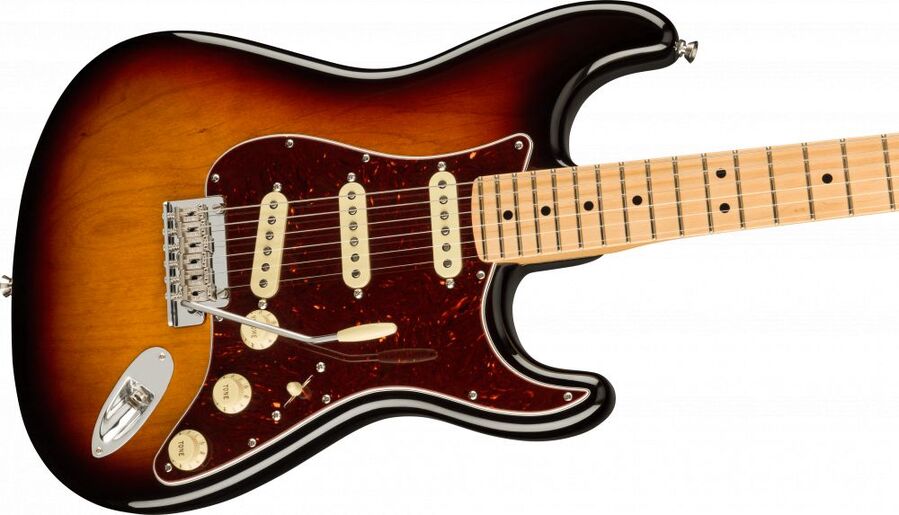 Fender American Professional II Stratocaster¨, Maple Fingerboard, 3-color Sunburst