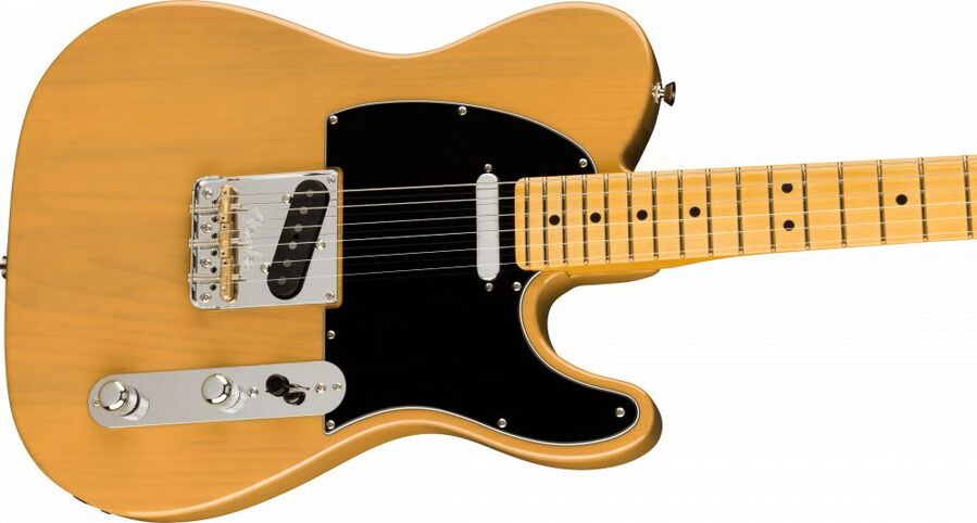 Fender American Professional II Telecaster, Maple Fingerboard, Butterscotch Blonde