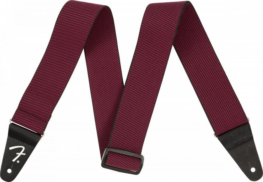 Fender Weighless 2" Tweed Strap, Red