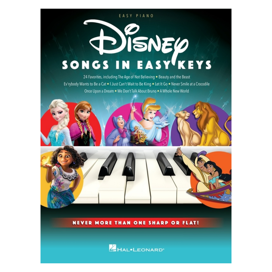 Disney Songs In Easy Keys For Easy Piano