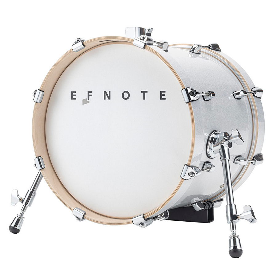 EFNOTE EFD-K1612 WS 16" Kick Drum - White Sparkle