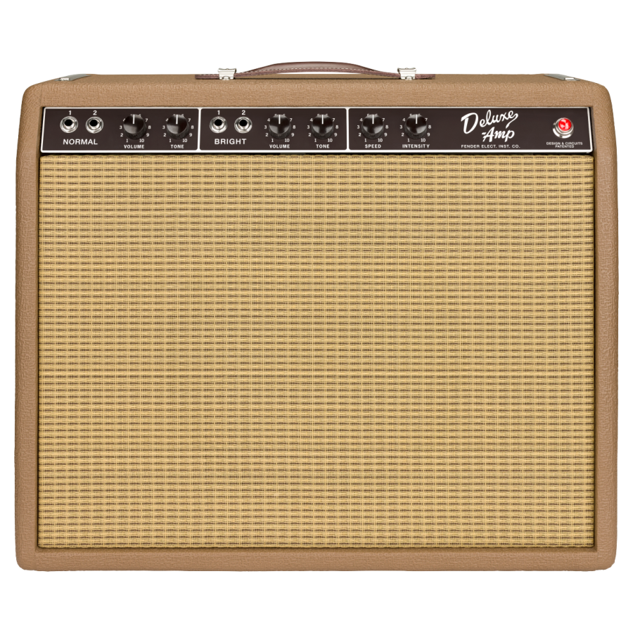 Fender 62 Deluxe, 20 Watt, 1x12" Guitar Amp Combo - Brown