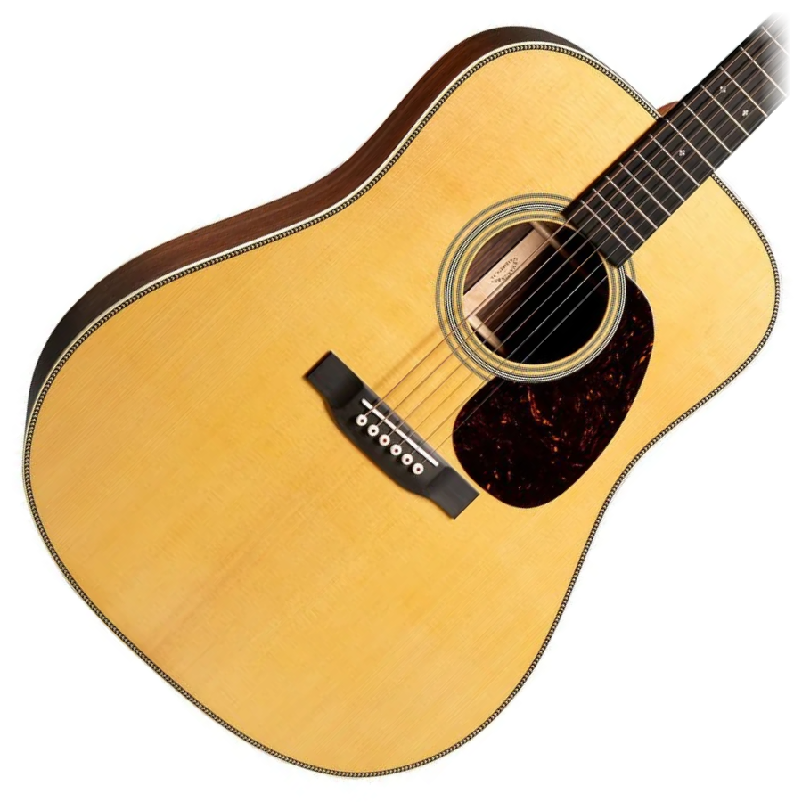 Martin Super HD28 Standard Series Dreadnought Acoustic Guitar - Natural