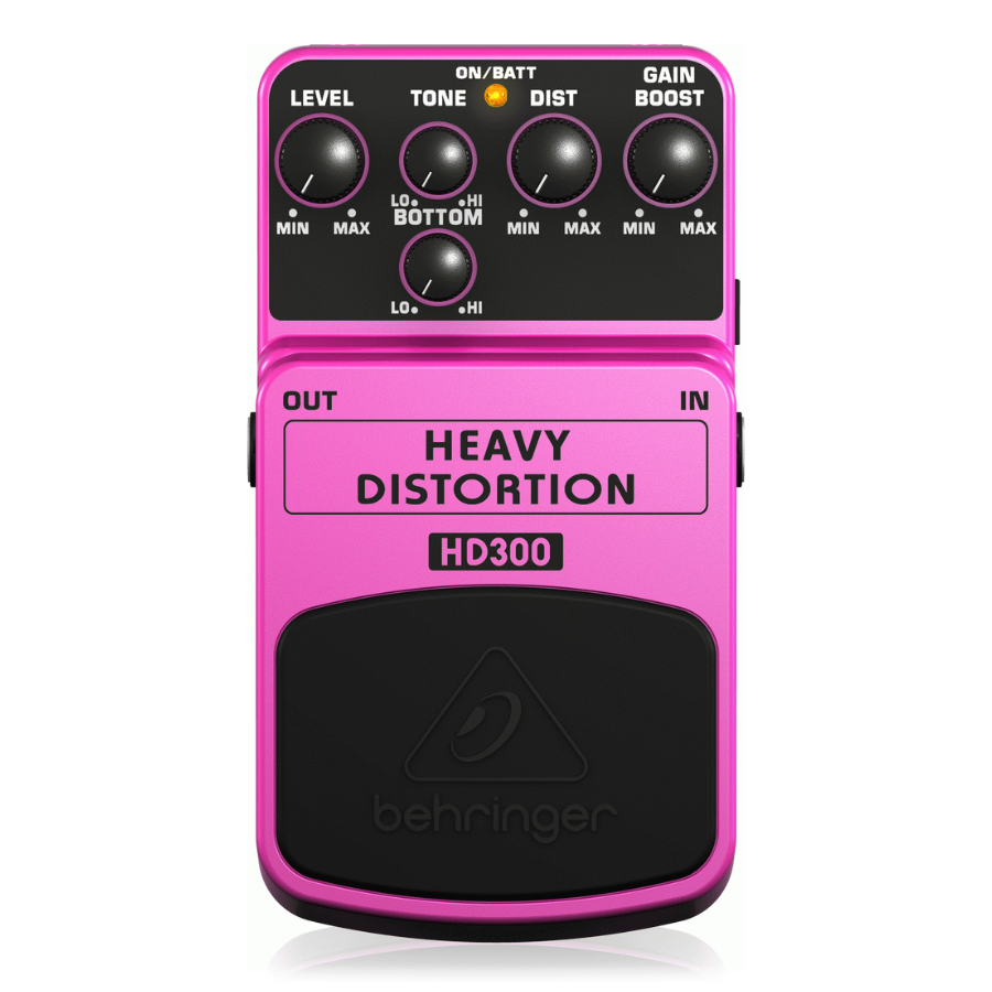 Behringer HD300 Heavy Metal Distortion Effects Pedal