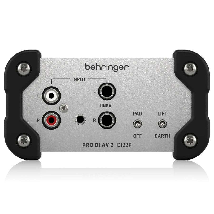 Behringer DI22P Passive Stereo DI Box