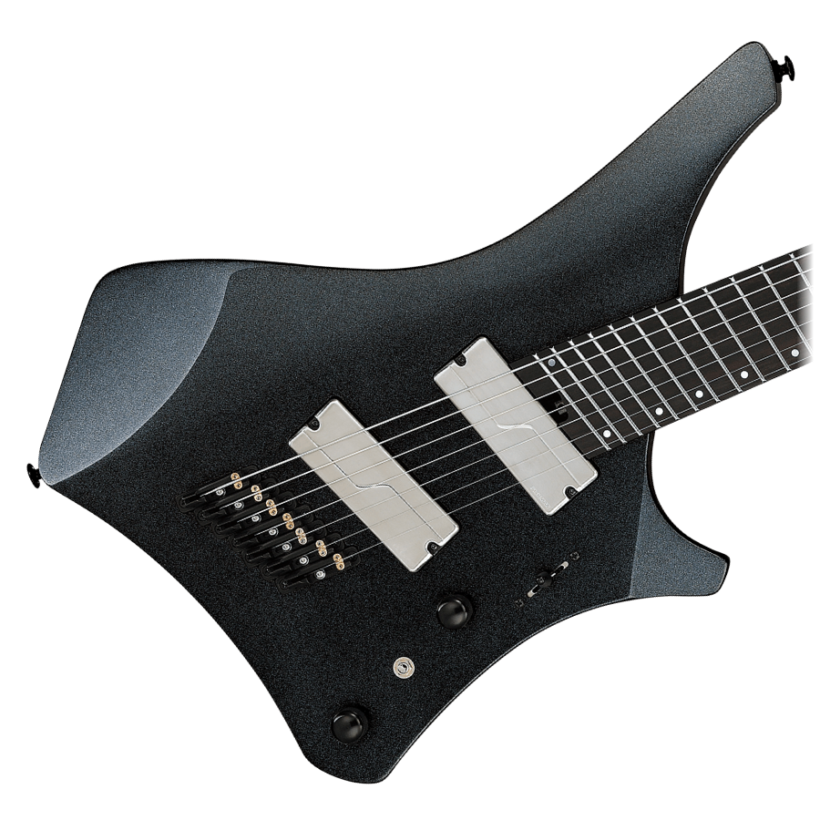 Ibanez A527-IPT Alpha Series 7 String Guitar - Iron Pewter