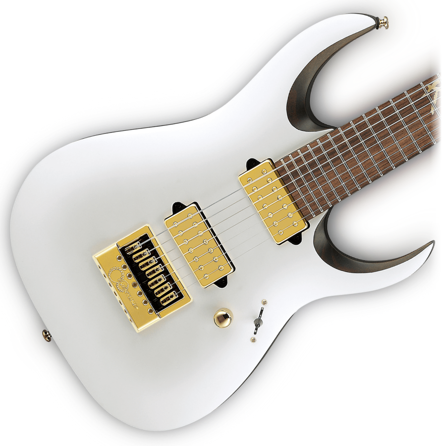 Ibanez K7YANG Head Signature 7 String Guitar - White