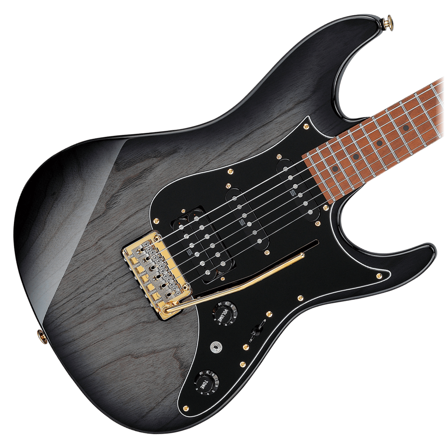 Ibanez AZ2204AG-TGB Prestige Electric Guitar - Transparent Gray Burst