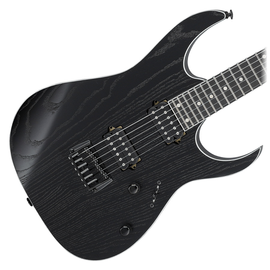 Ibanez RGR662AHB-FWK Prestige Electric Guitar - Weathered Black