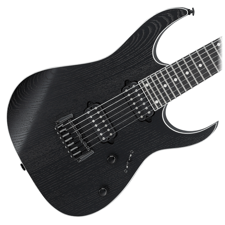 Ibanez RGR762AHB-FWK Prestige 7 String Electric Guitar - Weathered Black