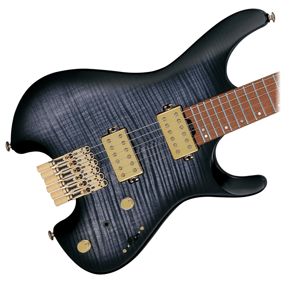 Ibanez Q52FMG-DRL Headless Electric Guitar - Deep Twilight Burst