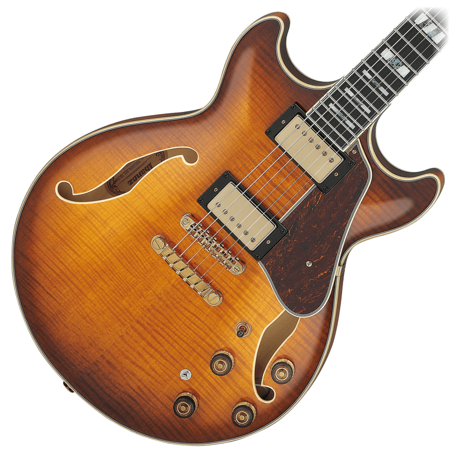 Ibanez AM153FM-ATT Artcore Hollow Body Guitar - Antique Tobacco Burst