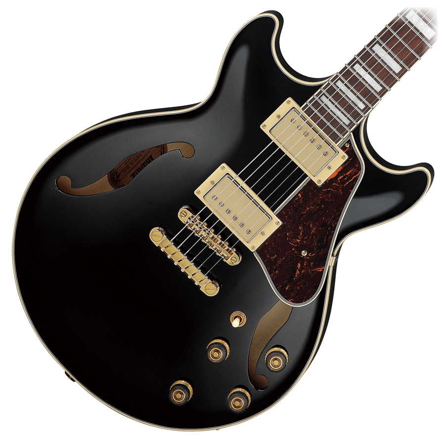 Ibanez AM73G-BK Artcore Hollowbody Electric Guitar - Black