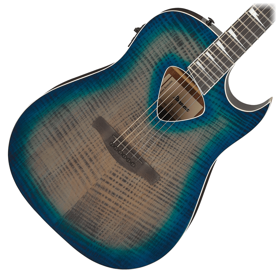 Ibanez ALT50FA-BDB Acoustic-Electric Guitar - Blue Doom Burst