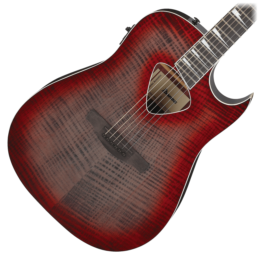 Ibanez ALT50FA-RDB Acoustic-Electric Guitar - Red Doom Burst