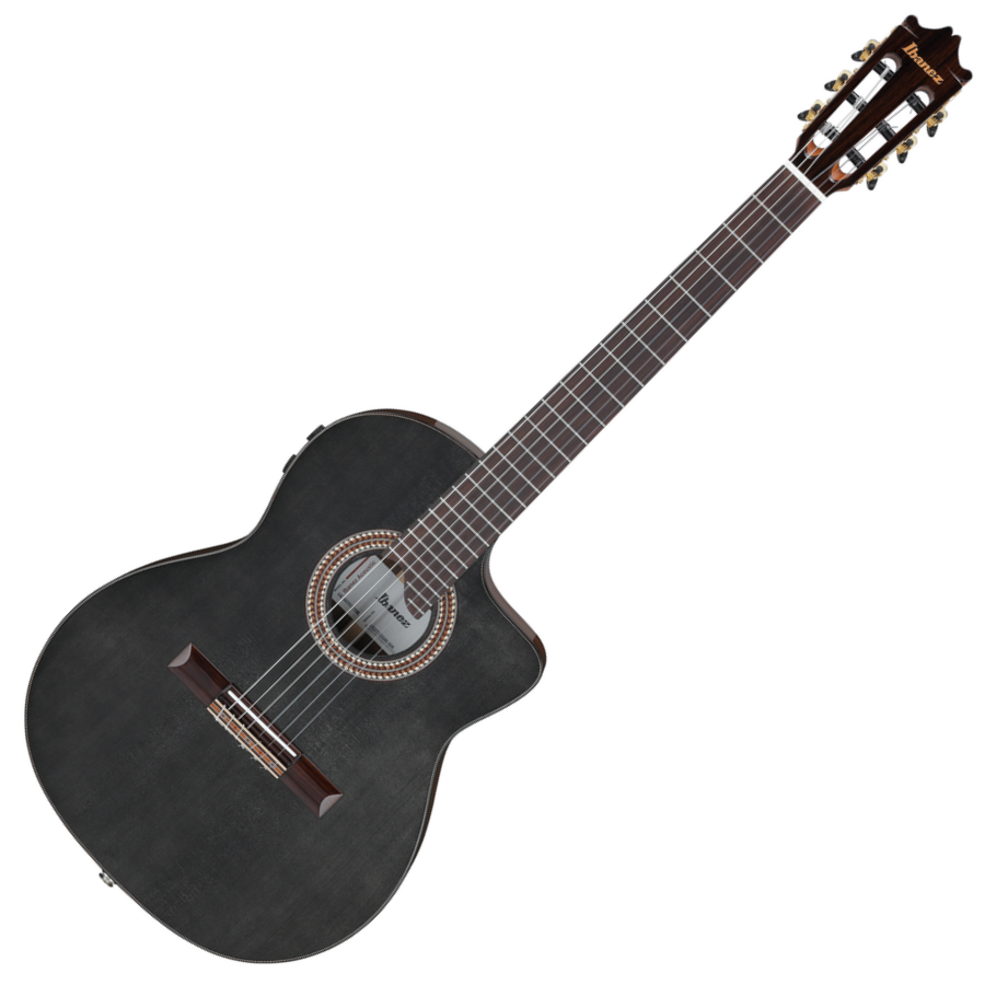 Ibanez GA360TCET BK Nylon String Guitar - Black