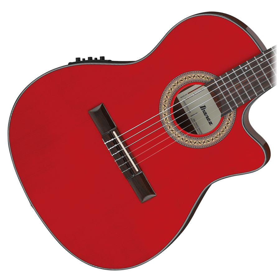 Ibanez GA35TCE-SRR Nylon String Acoustic-Electric Guitar - Sapphire Red