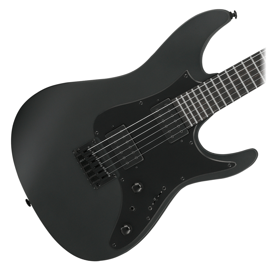 Ibanez AZ41B1-BKF Iron Label AZ Series - Black Flat
