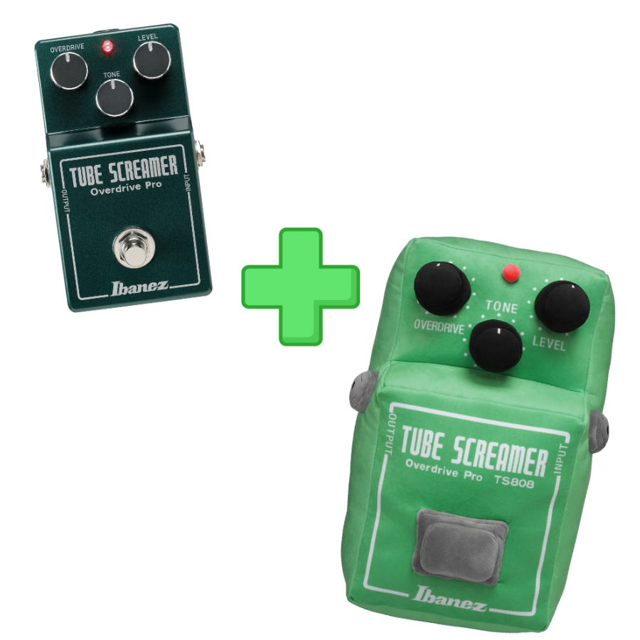 Ibanez TS808HWV2 And TSMAXI001 Cusion Pack