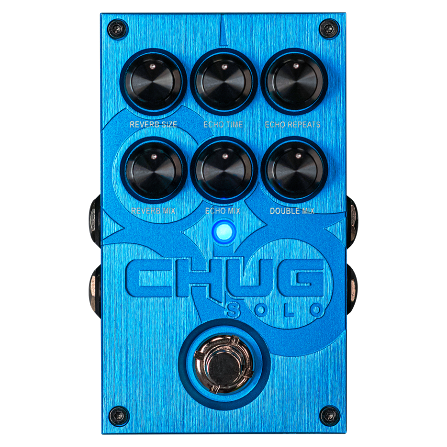 Solar CHUG Solo Doubler Pedal - With Reverb And Echo
