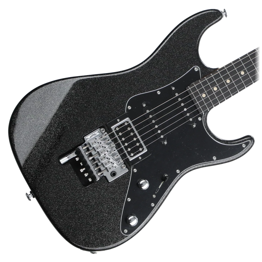 SUHR 01-SIG-0049 Pete Thorn Signature Custom HSS, FU-Tone Floyd Rose - Graphite Metallic,