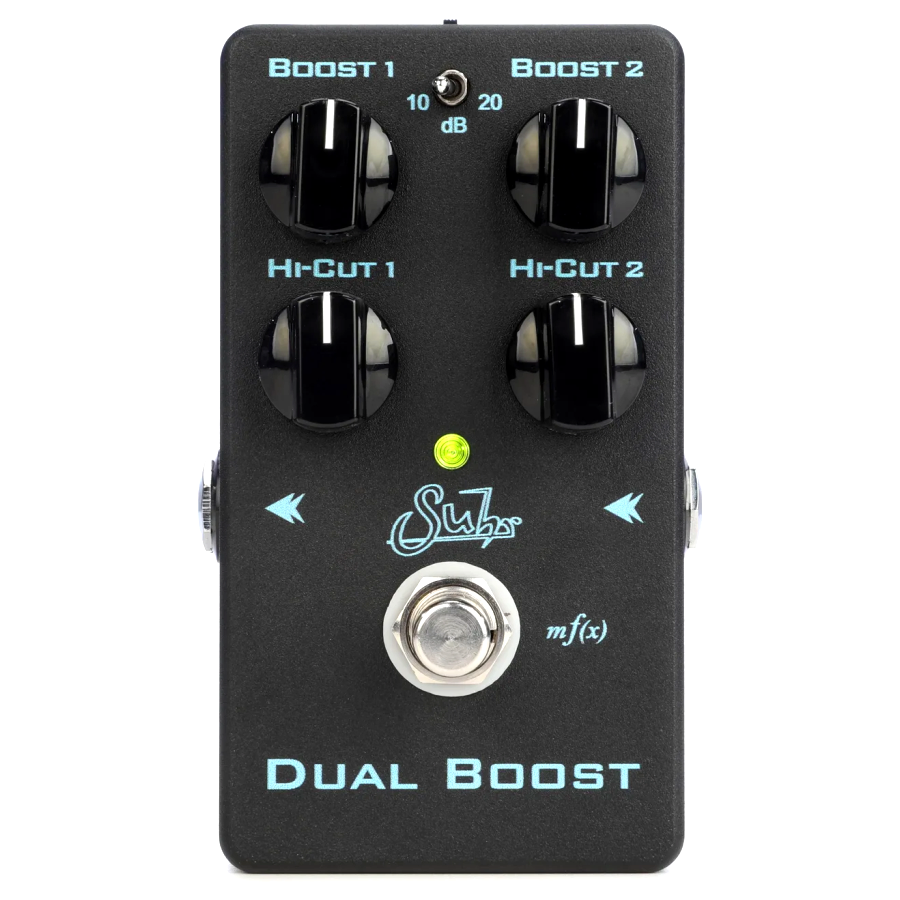 SUHR 03-BST-0006 Dual Boost Black Edition Pedal