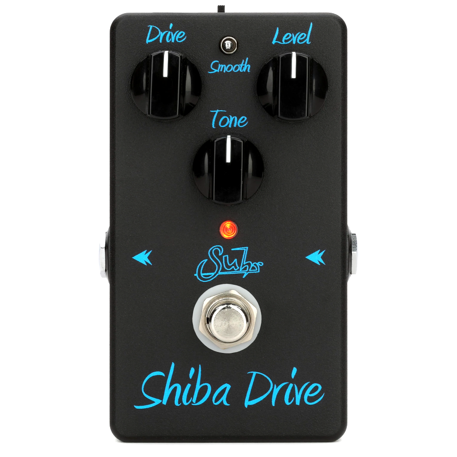 SUHR 03-SHI-0005 SHIBA Overdrive Black Edition Pedal