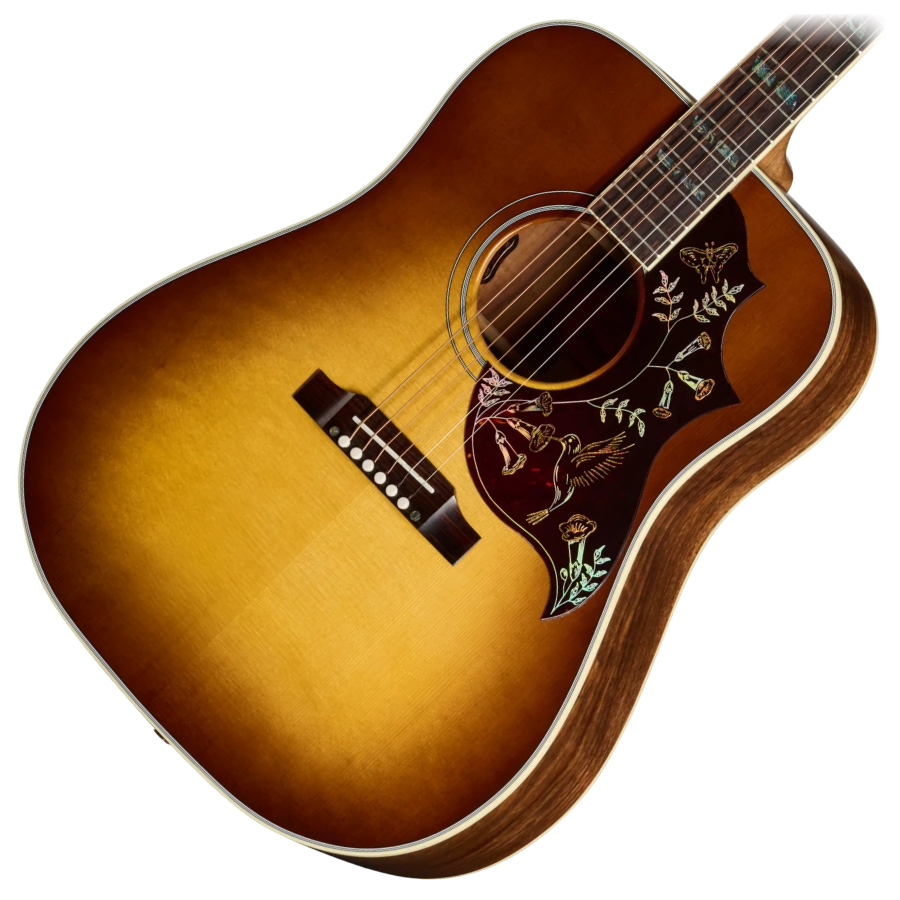 Gibson Hummingbird Elegant Koa - Honey Burst