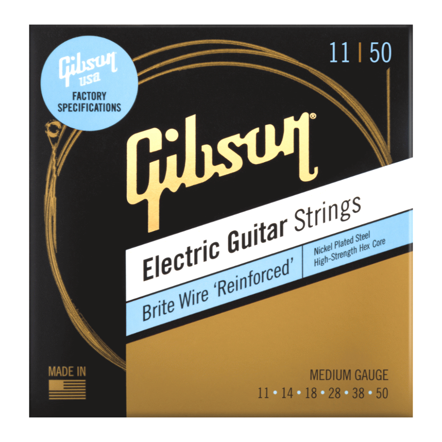 Gibson Brite Wire Reinforce Elec Med (11-50)