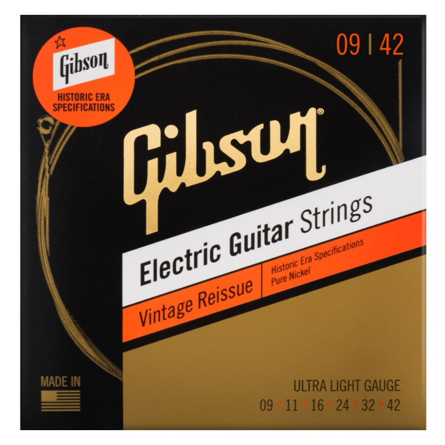 Gibson Vintage Reissue El.Strings Ul (9-42) Nickel