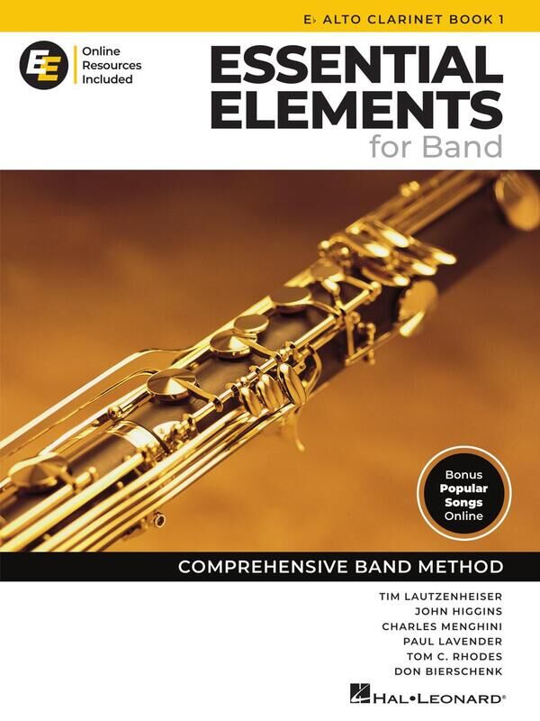 ESSENTIAL ELEMENTS FOR BAND ALTO CLARINET BK 1 BK/OLM
