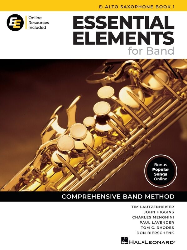 ESSENTIAL ELEMENTS FOR BAND ALTO SAX BK 1 BK/OLM