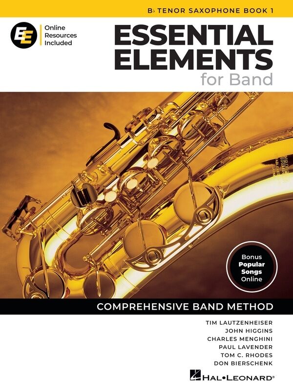 ESSENTIAL ELEMENTS FOR BAND TENOR SAX BK 1 BK/OLM EEI