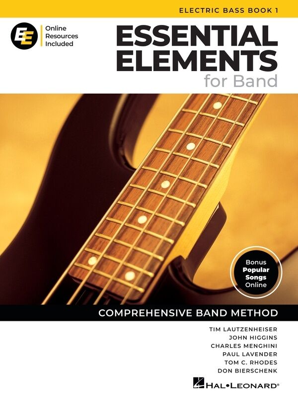 ESSENTIAL ELEMENTS FOR BAND ELECTRIC BASS BK 1 BK/OLM EEI