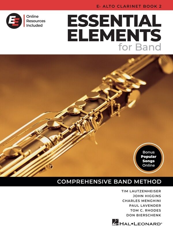 ESSENTIAL ELEMENTS FOR BAND ALTO CLARINET BK 2 BK/OLM