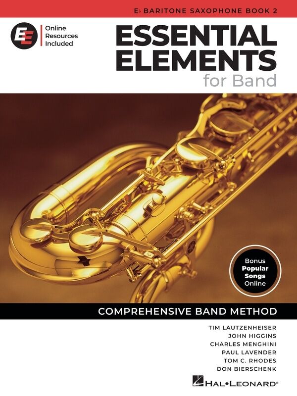ESSENTIAL ELEMENTS FOR BAND BARITONE SAX BK 2 BK/OLM EEI