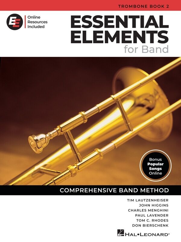 ESSENTIAL ELEMENTS FOR BAND TROMBONE BK 2 BK/OLM EEI