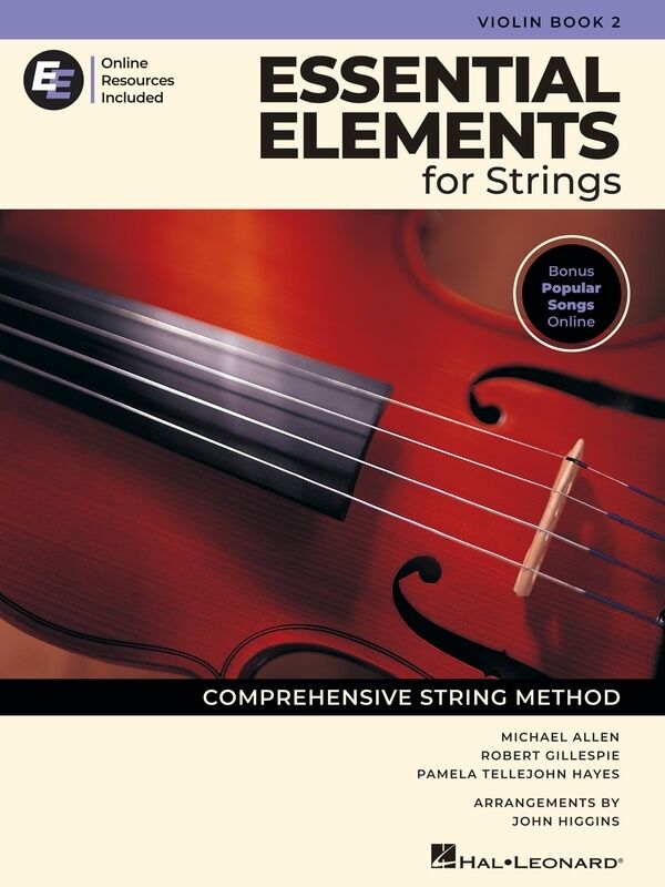 ESSENTIAL ELEMENTS FOR STRINGS VIOLIN BK 2 BK/OLM EEI