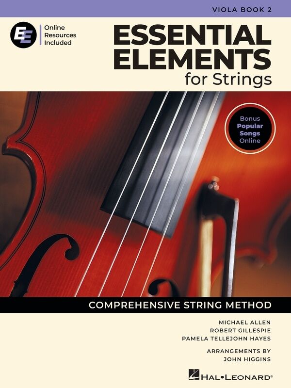 ESSENTIAL ELEMENTS FOR STRINGS VIOLA BK 2 BK/OLM EEI