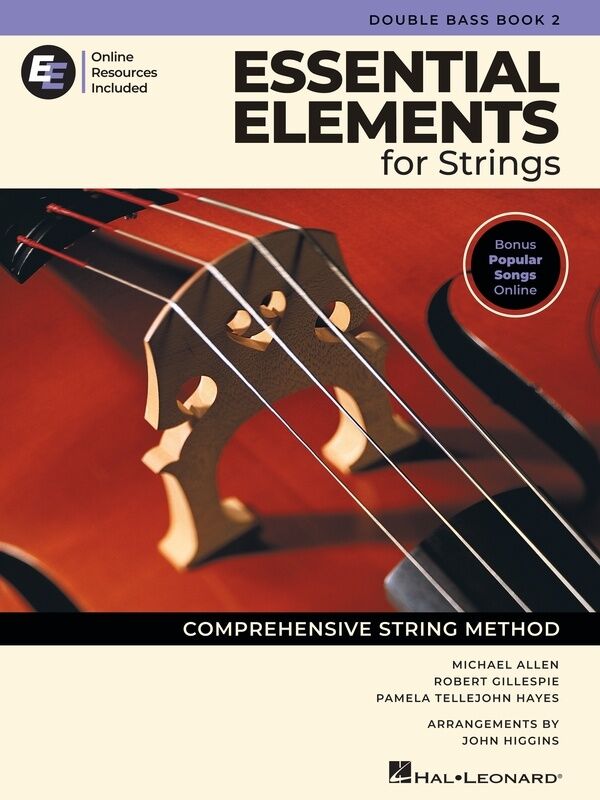 ESSENTIAL ELEMENTS FOR STRINGS DOUBLE BASS BK 2 BK/OLM EEI