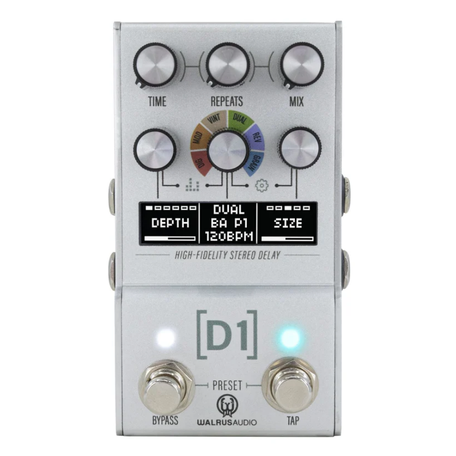 Walrus Audio Mako Series MKII D1 High-Fidelity Delay