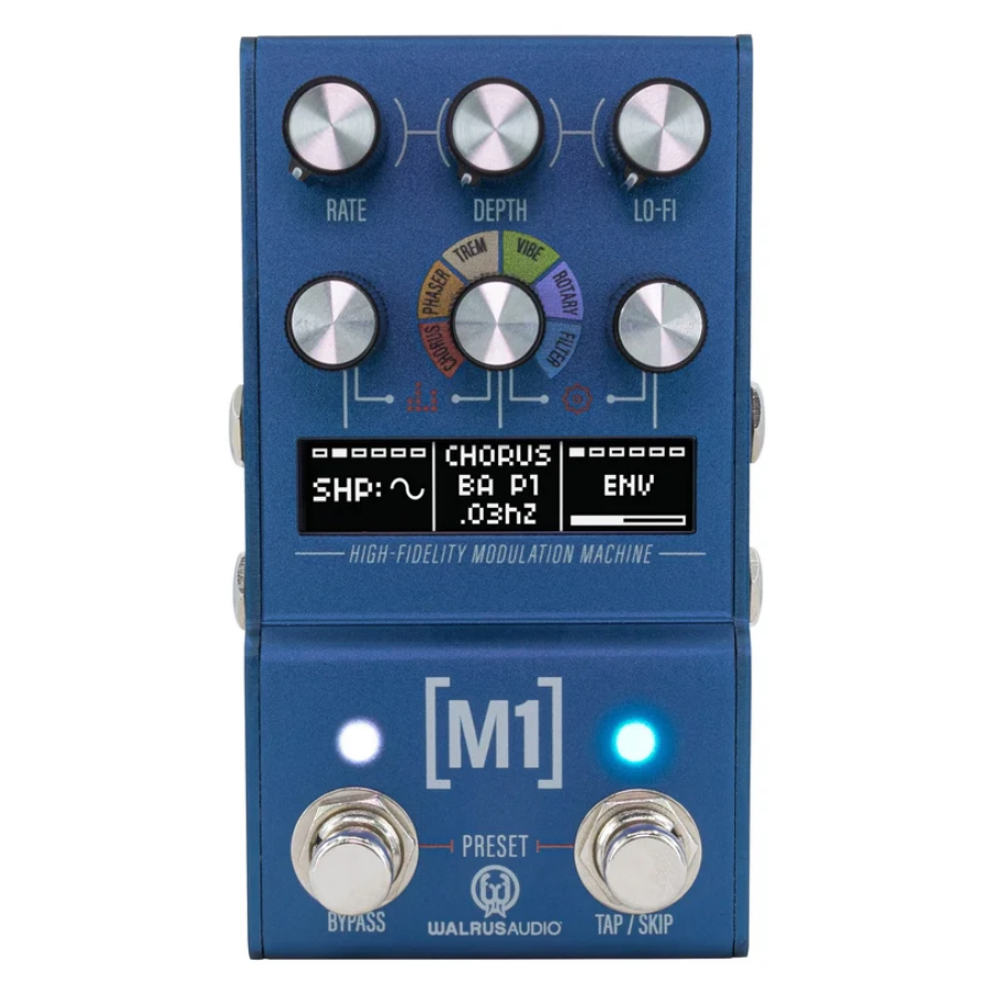 Walrus Audio Mako Series MKII M1 High-Fidelity Modulation Machine