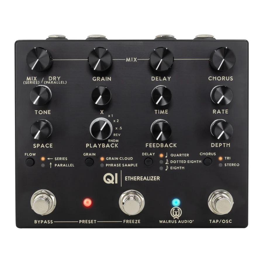 Walrus Audio Qi Etherealizer- Black