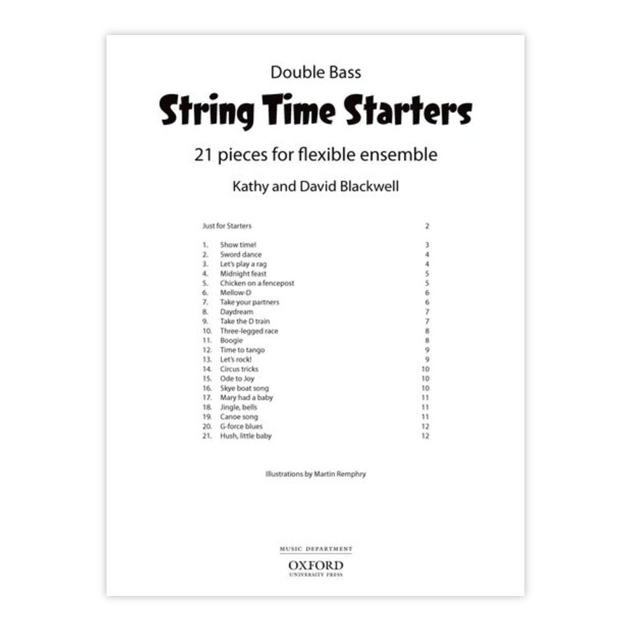 String Time Starters Double Bass