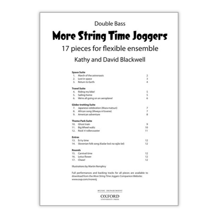 More String Time Joggers Double Bass