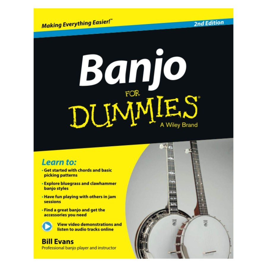 Banjo For Dummies 2ND Ed Bk/ola