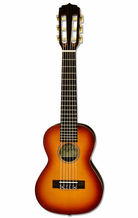 Aria AGU160TS G-Uke Series 6-String Guitalele In Sunburst Spruce Semi-Gloss Finish