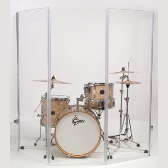 Swamp 5 Panel Drum Shield