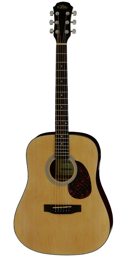 Aria ARADW01N ADW-01 Series Dreadnought Acoustic Guitar in Natural