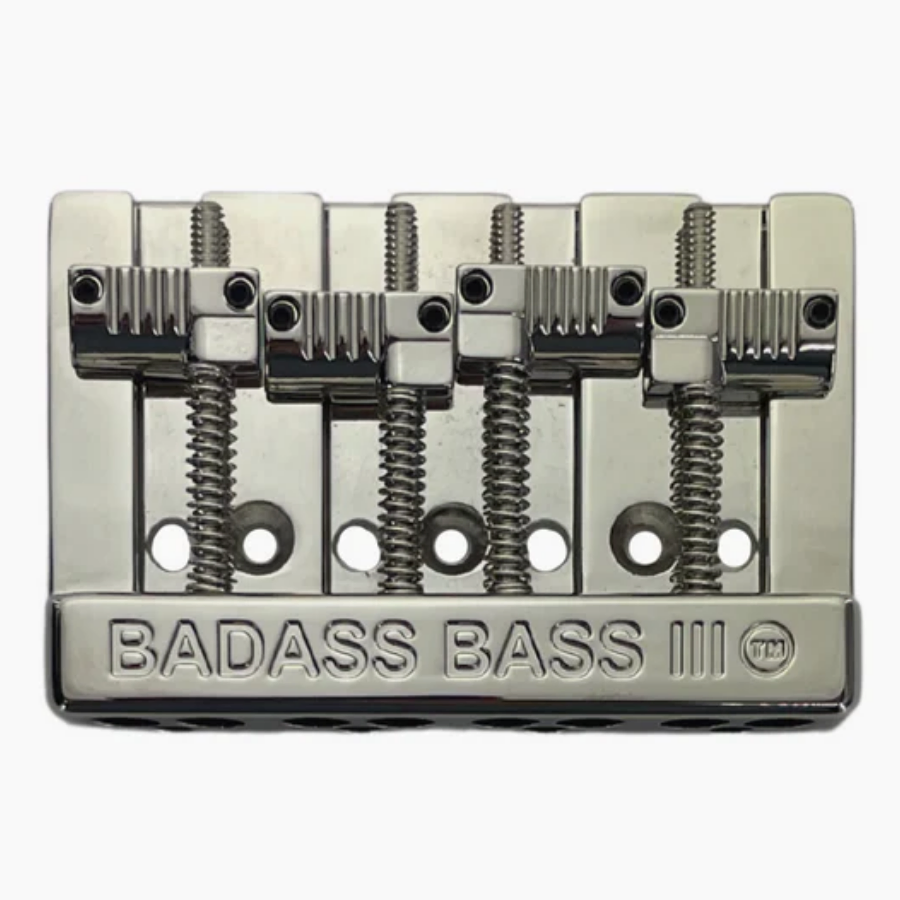 Leo Quan Badass III 4-String Bass Bridge - Nickel